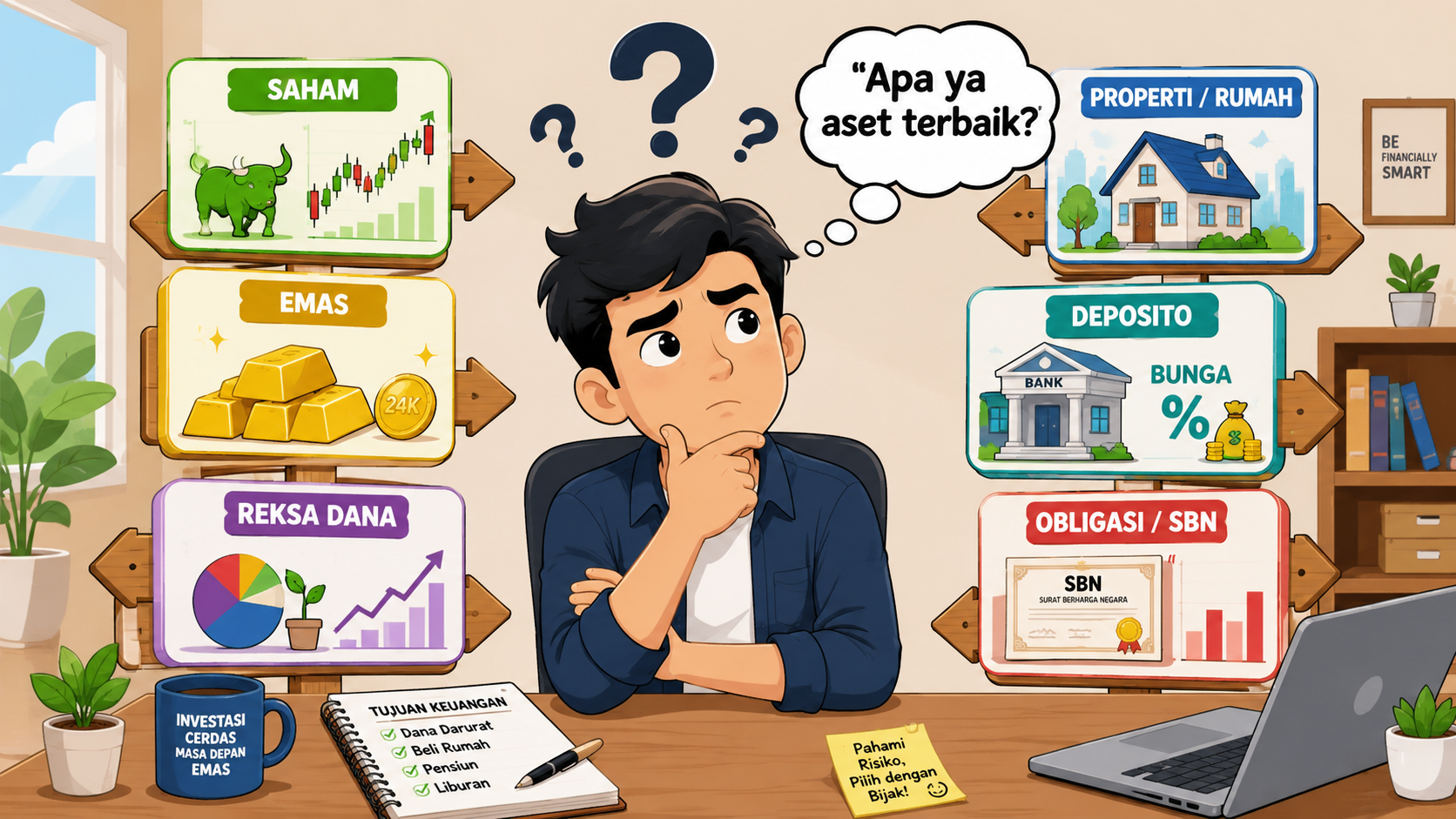 Reksa Dana, SBN, Saham, atau Deposito: Cocok untuk Tujuan Apa?