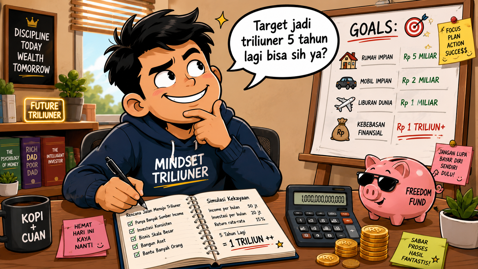 cara menetukan tujuan keuangan