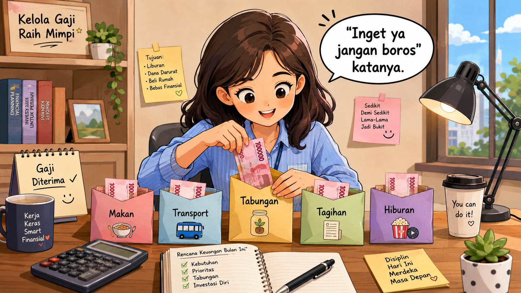 Cara Membagi Gaji Bulanan untuk First Jobber: Biar Uang Nggak Hilang Diam-Diam