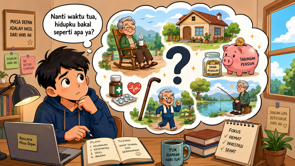 kehidupan persiapan pensiun